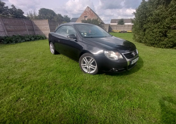 Volkswagen Eos cena 19900 przebieg: 246000, rok produkcji 2007 z Wągrowiec małe 121